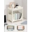 Simple Bookshelf Storage Rack Removable Trolley Under Desk Desk Booktable Storage Bedroom Bookcase Home Storage Organization