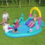 Water Slide For Children Fun Lawn Water Slides Inflatables Pools For Kids Summer Children's Slide Set Backyard Outdoor Toys